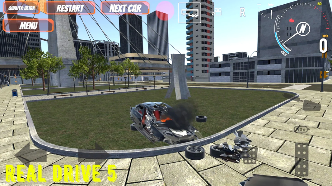 Real Drive 5 - Gameplay image of android game