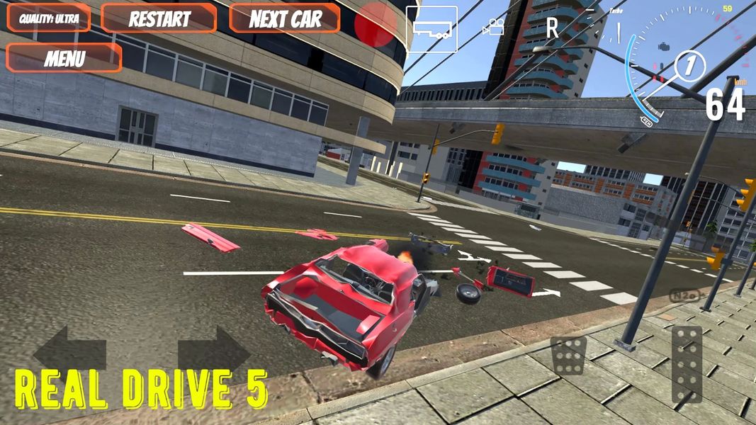 Real Drive 5 - Gameplay image of android game