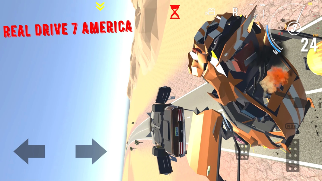 Real Drive 7 America - Gameplay image of android game