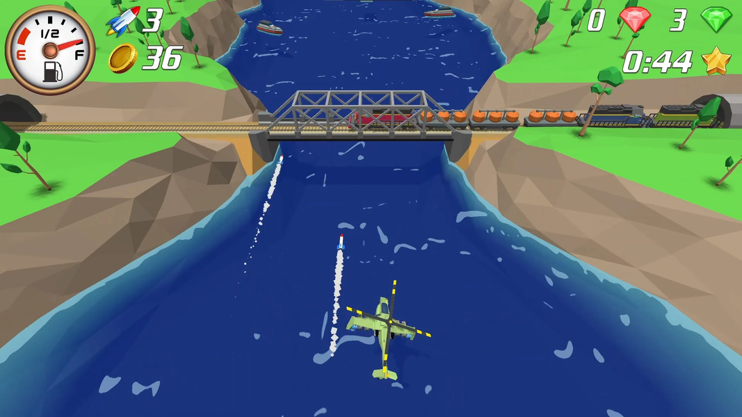 River Strike - Gameplay image of android game