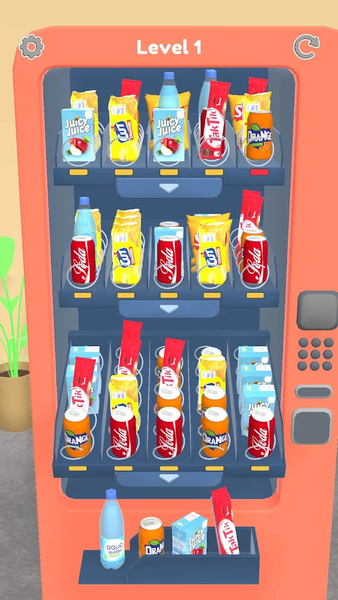 Vending Sort - Gameplay image of android game