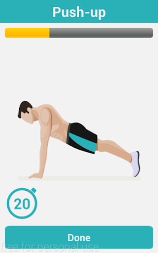 10 Full Body Exercises - Image screenshot of android app