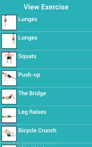 ۱۰ Full Body Exercises - عکس برنامه موبایلی اندروید