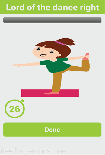 Kids Fitness - Image screenshot of android app