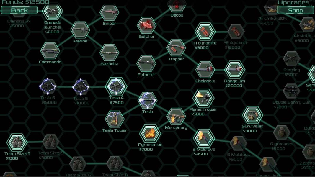 Zombie Defense - Gameplay image of android game