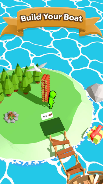 Build Island ۳D Survival - عکس بازی موبایلی اندروید