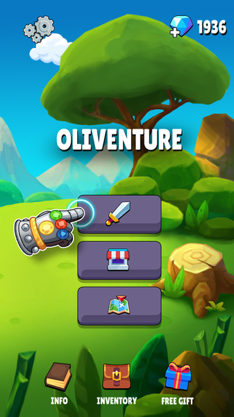 Oliventure - Gameplay image of android game