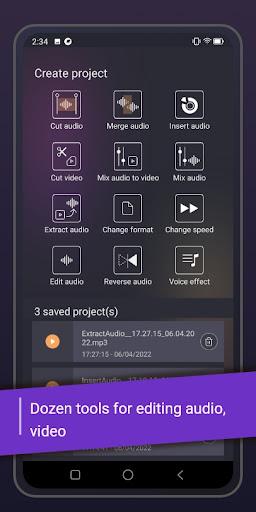 Music editor, Voice modifier - عکس برنامه موبایلی اندروید