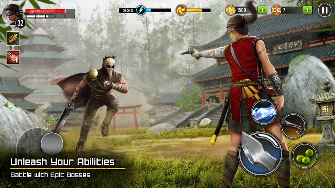 Ninja Ryuko: Shadow Ninja Game - عکس بازی موبایلی اندروید
