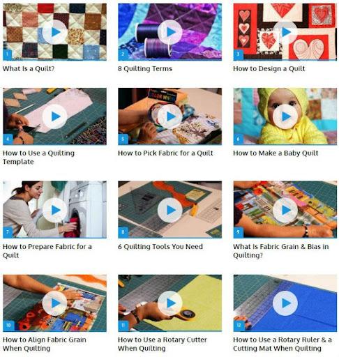 How To Quilt (Guide) - Image screenshot of android app