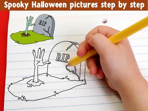 How To Draw Halloween - Image screenshot of android app