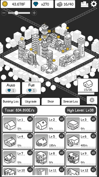 Merge Tycoon : Idle City - عکس برنامه موبایلی اندروید