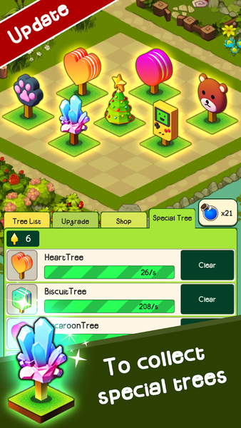 Tree Clicker : Idle Forest - عکس بازی موبایلی اندروید