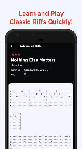 Quick Guitar Riffs - Image screenshot of android app