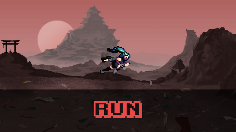 Pixel Ninja Run - Action Game - عکس بازی موبایلی اندروید