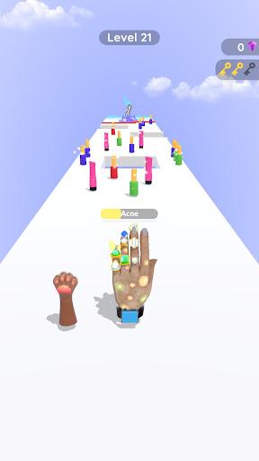 Hand Evolution Runner - Gameplay image of android game