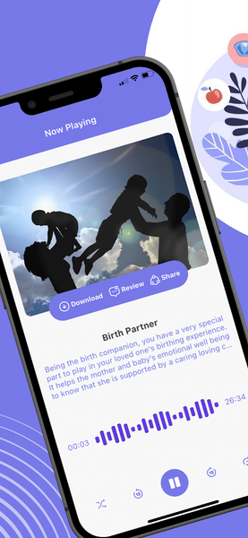 HypnoBirthing Fit Pregnancy TL - عکس برنامه موبایلی اندروید