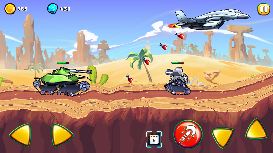 Tank Attack ۴ | Tank battle - عکس برنامه موبایلی اندروید