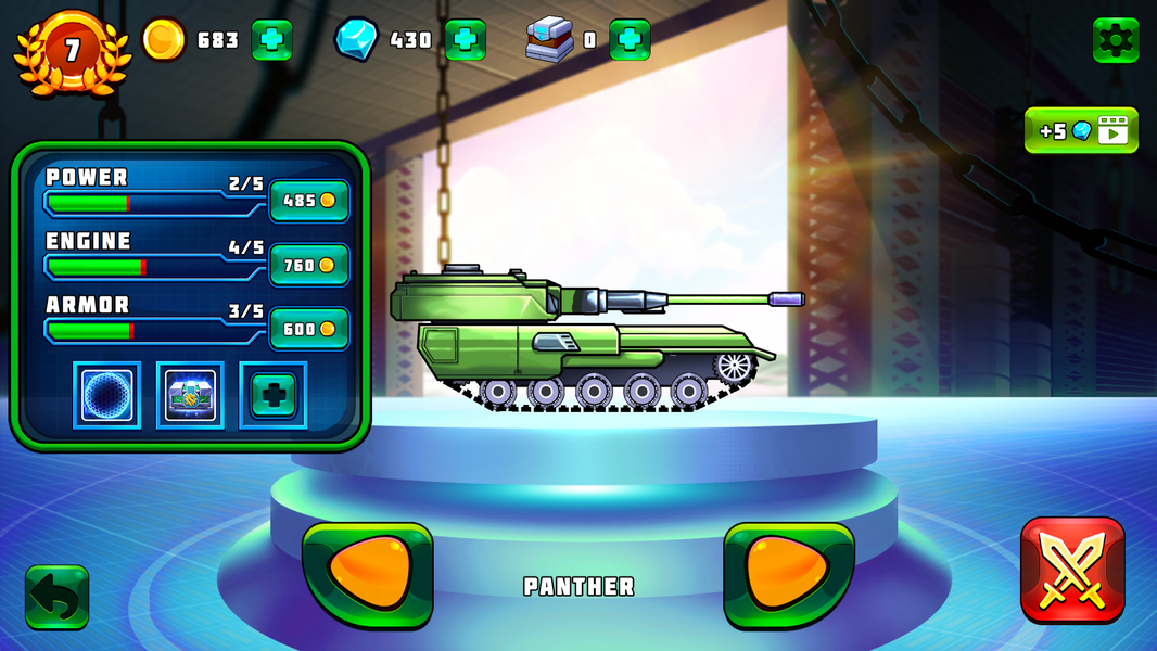 Tank Attack 4 | Tank battle - Image screenshot of android app