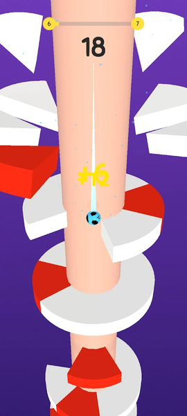 Helix Jump 3d: Jump Stack Ball - Gameplay image of android game