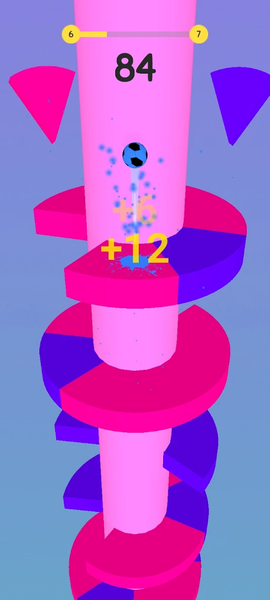 Helix Jump ۳d: Jump Stack Ball - عکس بازی موبایلی اندروید