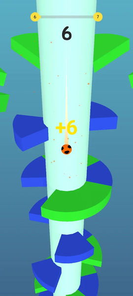 Helix Jump ۳d: Jump Stack Ball - عکس بازی موبایلی اندروید