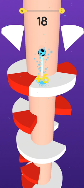 Helix Jump ۳d: Jump Stack Ball - عکس بازی موبایلی اندروید