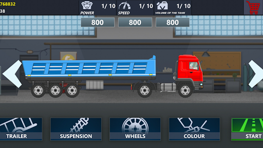 Trucker Real Wheels: Simulator - Gameplay image of android game