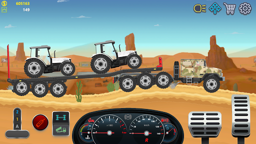 Trucker Real Wheels: Simulator - عکس بازی موبایلی اندروید