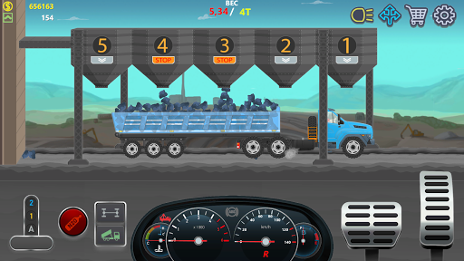 Trucker Real Wheels: Simulator - Gameplay image of android game