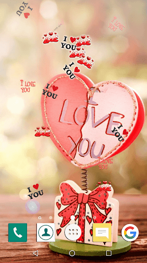 I Love You Live Wallpaper - عکس برنامه موبایلی اندروید