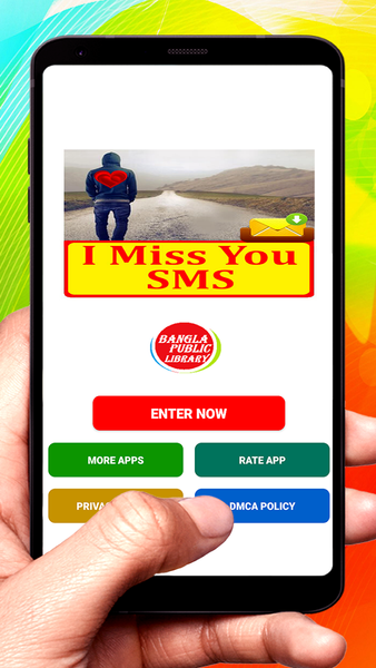 I Miss You SMS Text Message - عکس برنامه موبایلی اندروید