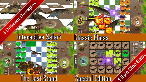 Dino Chess For kids - عکس بازی موبایلی اندروید