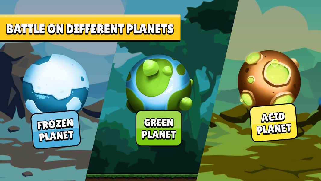 Alien Hunter: ۲D Shooting Game - عکس بازی موبایلی اندروید