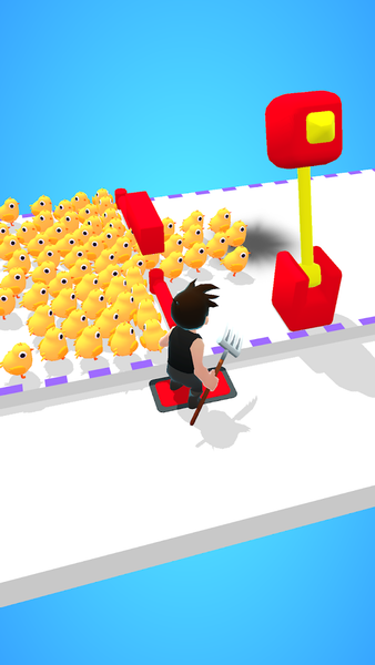 Nervous Chickens - Gameplay image of android game