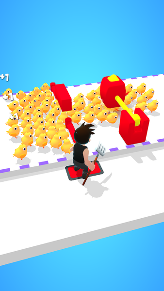 Nervous Chickens - Gameplay image of android game