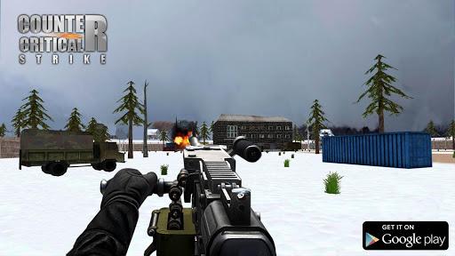 Counter Critical Strike CS: FPS Gun Shooting Game - Gameplay image of android game