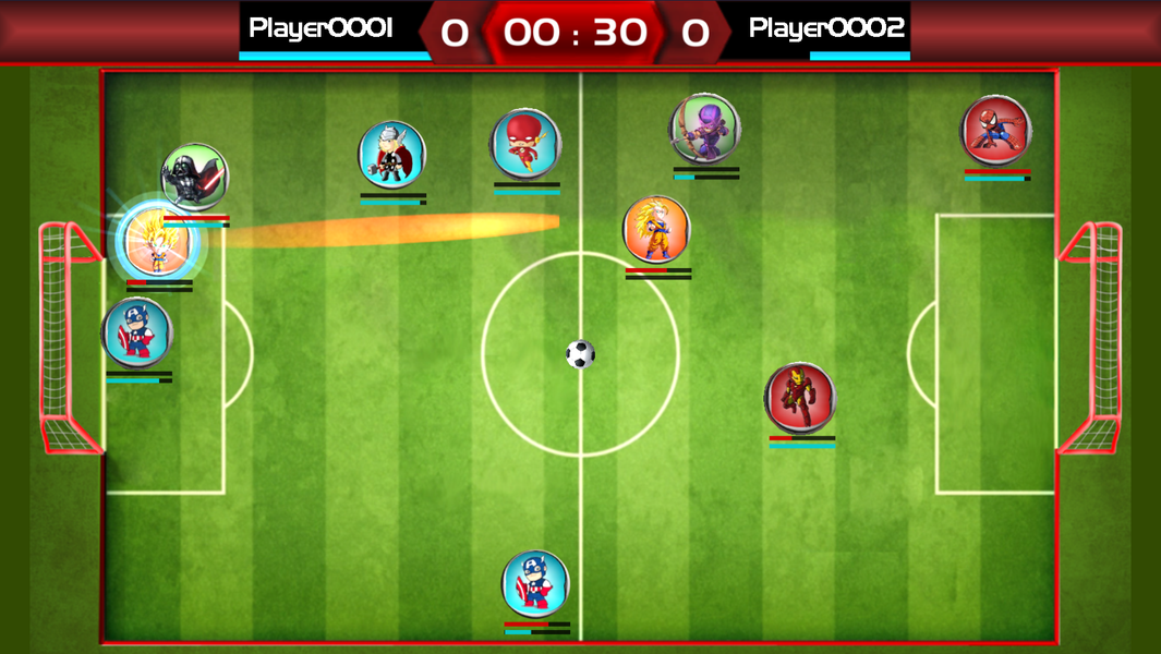 Heroes Soccer - عکس بازی موبایلی اندروید