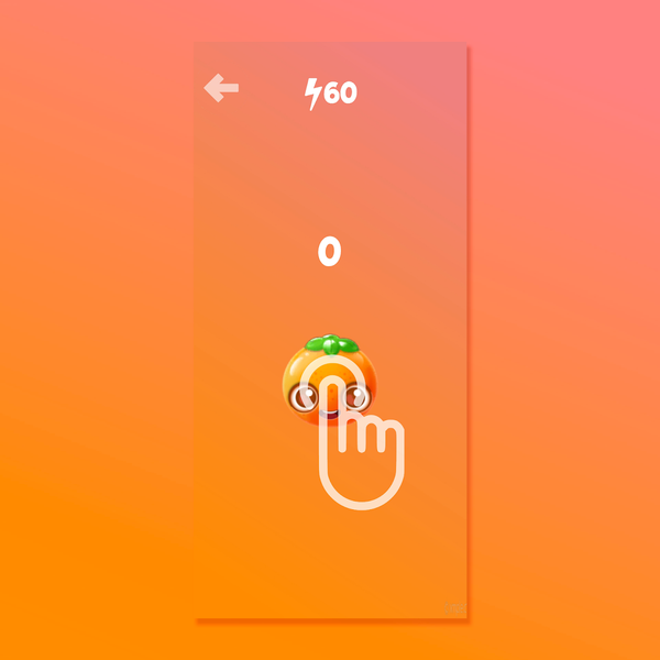 Orange Clicker - عکس بازی موبایلی اندروید