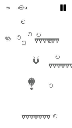 Hot Air Balloon- Balloon Game - Gameplay image of android game