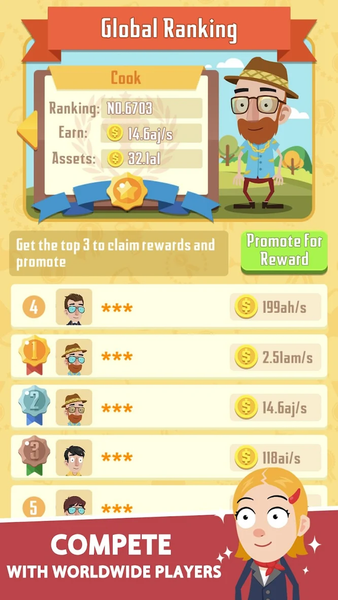 Idle Cook–Food Restaurant Game - عکس بازی موبایلی اندروید