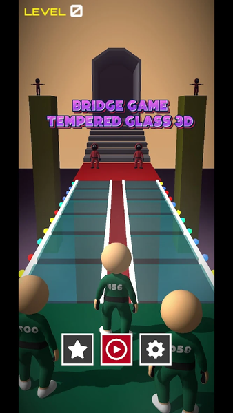 Bridge Game: Tempered Glass 3D - Gameplay image of android game