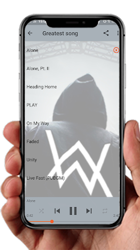 Alan Walker - Faded - عکس برنامه موبایلی اندروید