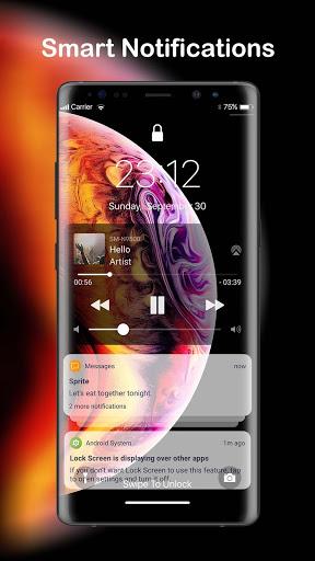 LockScreen Phone XS - Notification - Image screenshot of android app