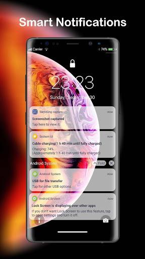 LockScreen Phone XS - Notification - Image screenshot of android app