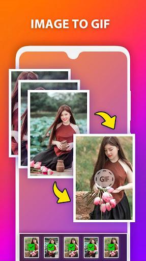 GIF Maker - Video to GIF Editor - عکس برنامه موبایلی اندروید