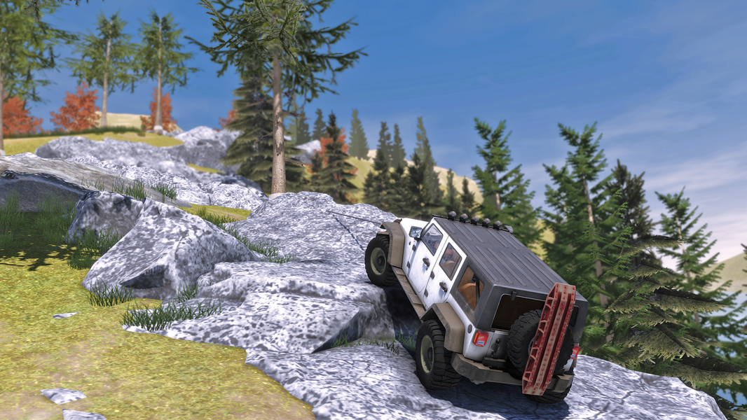 Offroad Masters :4x4 Simulator - Gameplay image of android game