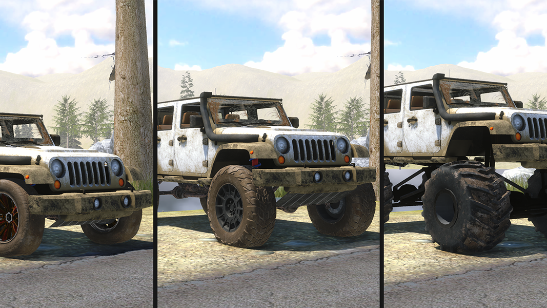 Offroad Masters :4x4 Simulator - Gameplay image of android game