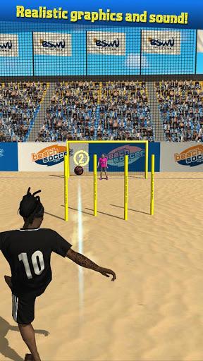 Beach Flick Soccer Shootout - عکس بازی موبایلی اندروید