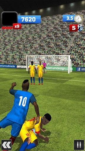 Euro 2016 Soccer Flick - Gameplay image of android game